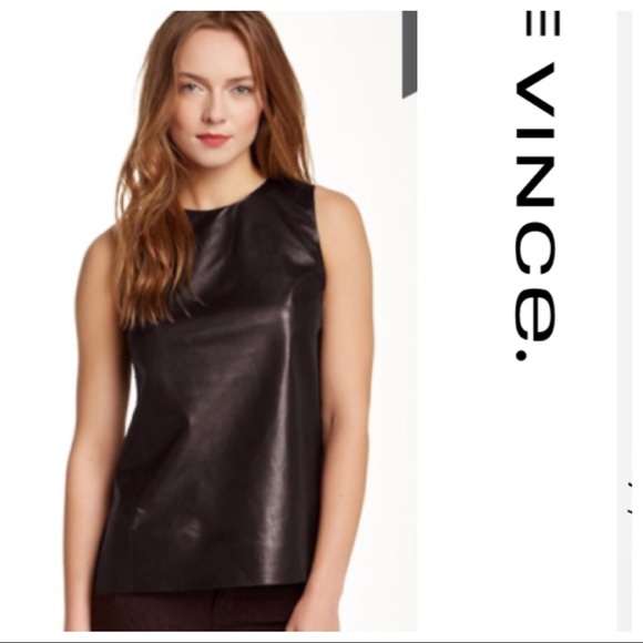 Vince Tops - HOST PICK BEST IN TOPS !🎉🎊🎉VINCE LEATHER SHELL